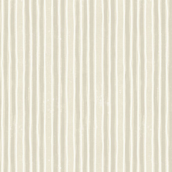 Botanical Sketchbook W115-024-000 Stripes Cream by Chad Barrett for White Owl Textiles