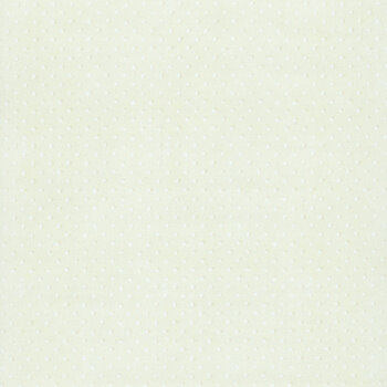 Botanical Sketchbook W115-022-000 Dots Cream by Chad Barrett for White Owl Textiles