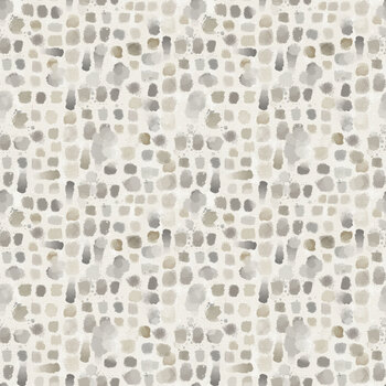 Botanical Sketchbook W115-019-007 Color Palette Cream by Chad Barrett for White Owl Textiles