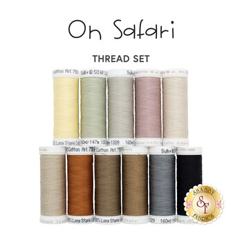  On Safari Quilt Thread Set - RESERVE