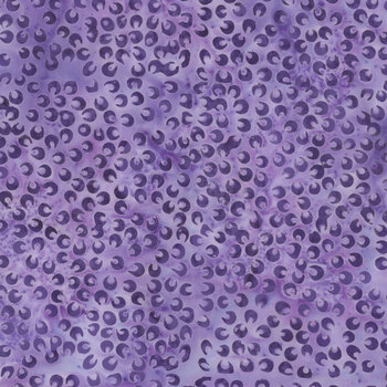 Springtime Bouquet 122523420 Small Petals Purple Urchin by Jerry Khiev for Island Batik
