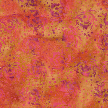 Everbloom 122529816 Flowers and Dots Multi by Jerry Khiev for Island Batik
