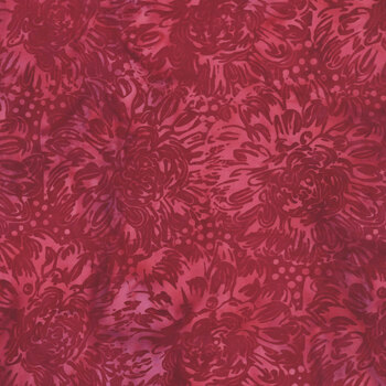 Everbloom 122524370 Large Dahlias by Jerry Khiev for Island Batik