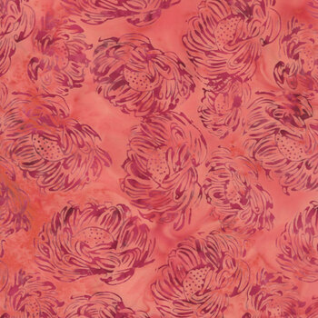 Everbloom 122525335 Tossed Medium Flowers by Jerry Khiev for Island Batik