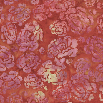 Everbloom 122527286 Hollyhock by Jerry Khiev for Island Batik