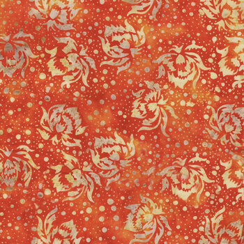 Everbloom 122529809 Flowers by Jerry Khiev for Island Batik