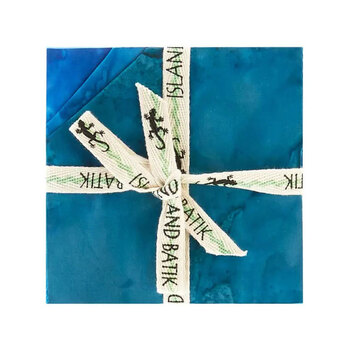 Foundations - Basics Tantalizing Teals  5" Stamp by Island Batik