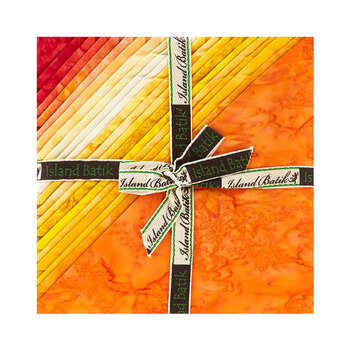 Foundations - Basics Opulent Oranges  10" Stack by Island Batik