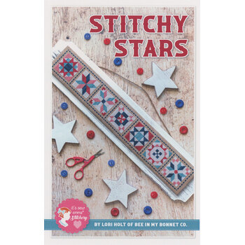 Stitchy Stars Cross Stitch Pattern