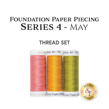  Foundation Paper Piecing Series 4 Kit - May Thread Set