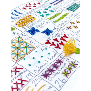  30 Day Sampler Embroidery Kit - Class Volume 2
