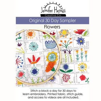 Original 30 Day Sampler - Flowers