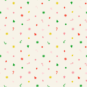 Merry Happy RS3103-12 Christmas Confetti Multi by Ruby Star Society for Moda Fabrics