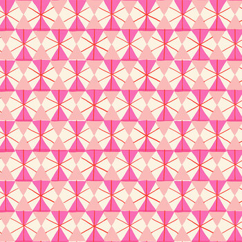 Merry Happy RS3102-13 Happy Hexie Lipstick by Ruby Star Society for Moda Fabrics