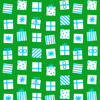 Merry Happy RS3100-18 Secret Santa Verdant by Ruby Star Society for Moda Fabrics