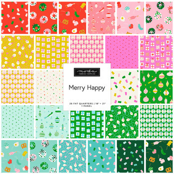 Merry Happy  Fat Quarter Bundle by Ruby Star Society for Moda Fabrics