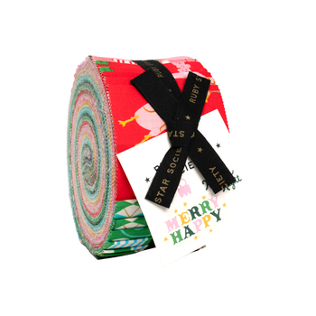 Merry Happy  Jelly Roll by Ruby Star Society for Moda Fabrics