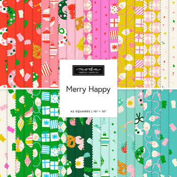 Merry Happy  Layer Cake by Ruby Star Society for Moda Fabrics