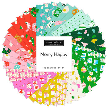 Merry Happy  Charm Pack by Ruby Star Society for Moda Fabrics