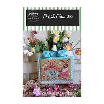 Fresh Flowers Cross Stitch Pattern