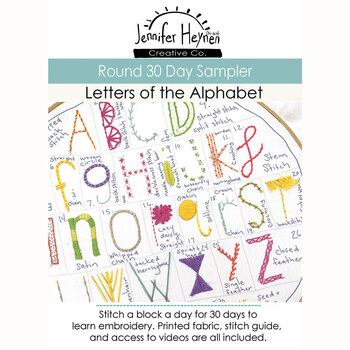 Round 30 Day Sampler - Letters of the Alphabet