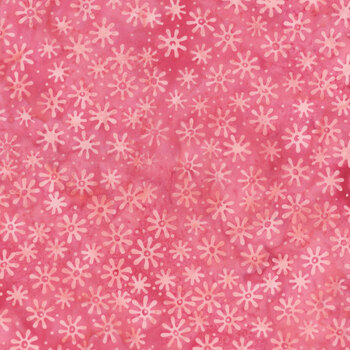 Flower Pot 112432330 Red Flamingo Mini Daisy by Kathy Engle for Island Batik