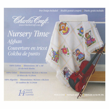 Nursery Time Afghan 14 Count by Charles Craft