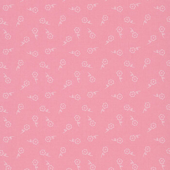 Sweet Pink C17414-PINK Dainty Floral Pink by My Mind's Eye for Riley Blake Designs