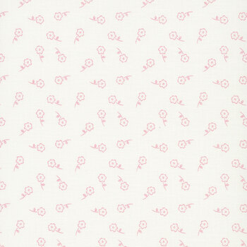 Sweet Pink C17414-CREAM Dainty Floral Cream by My Mind's Eye for Riley Blake Designs