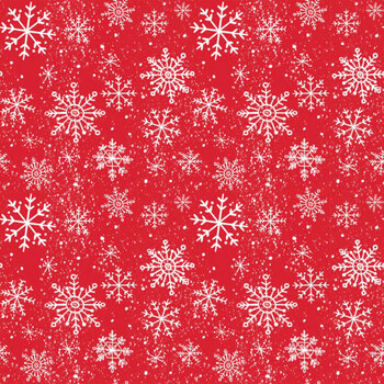 Jingle Bear Lane 98250204-02 Snowflakes by Sharon Lee for Camelot Fabrics