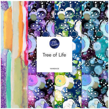 Tree of Life  Yardage by Sylvie Demers for P&B Textiles