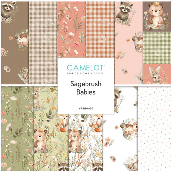 Sagebrush Babies  Yardage by Ramona Murdock for Camelot Fabrics