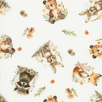 Sagebrush Babies 55250201-01 Sagebrush Babies Toss by Ramona Murdock for Camelot Fabrics