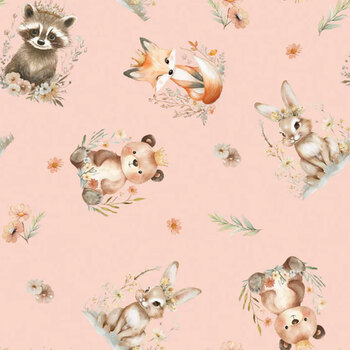 Sagebrush Babies 55250201-03 Sagebrush Babies Toss by Ramona Murdock for Camelot Fabrics
