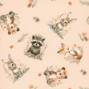 Sagebrush Babies 55250201-03 Sagebrush Babies Toss by Ramona Murdock for Camelot Fabrics