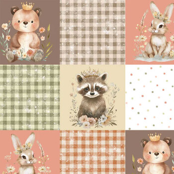 Sagebrush Babies 55250203-01 Sagebrush Block by Ramona Murdock for Camelot Fabrics