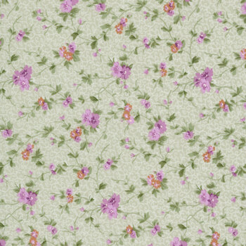 Courtland MAS11322-G Sage Green Delicate Vine by Maywood Studio