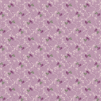 Courtland MAS11325-V Violet Little Twigs by Maywood Studio