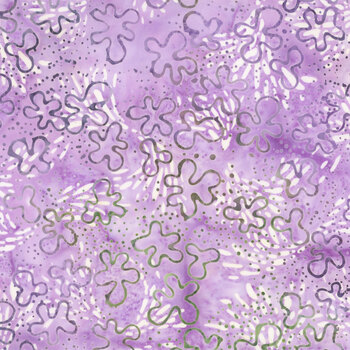 Wine Country 612606403 Stipples and Squiggles Purple Periwinkle by Deb Tucker's Studio 180 Design for Island Batik