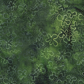 Wine Country 612606685 Stipples and Squiggles Green Pineneedle by Deb Tucker's Studio 180 Design for Island Batik