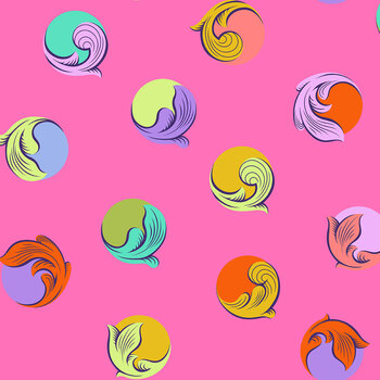 Legendary 108" Wide QBTP022.SUGARPLUM Gumball - Sugarplum by Tula Pink for FreeSpirit Fabrics