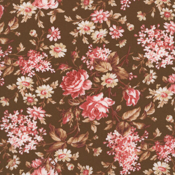 Madder Rose MAS11310-A Brown Madder Rose by Maywood Studio