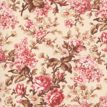 Madder Rose MAS11310-E Cream Madder Rose by Maywood Studio