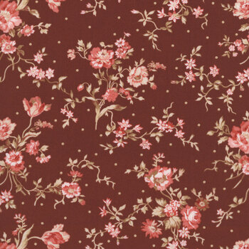 Madder Rose MAS11311-R Red Bouquets by Maywood Studio