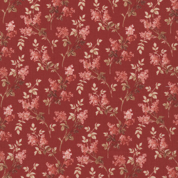 Madder Rose MAS11312-R Red Hydrangea by Maywood Studio