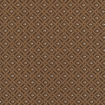 Madder Rose MAS11316-A Brown Plaid by Maywood Studio