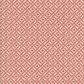 Madder Rose MAS11316-E Cream Plaid by Maywood Studio