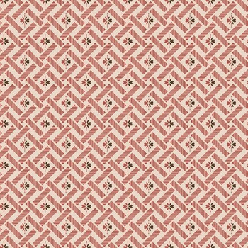 Madder Rose MAS11316-E Cream Plaid by Maywood Studio