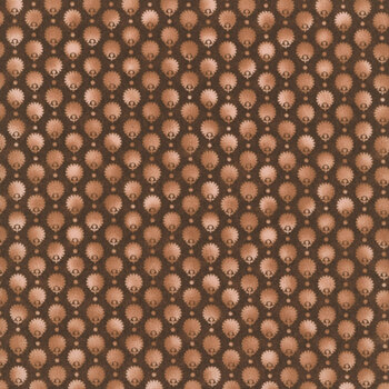 Madder Rose MAS11317-A Brown Polka Dot Floral by Maywood Studio