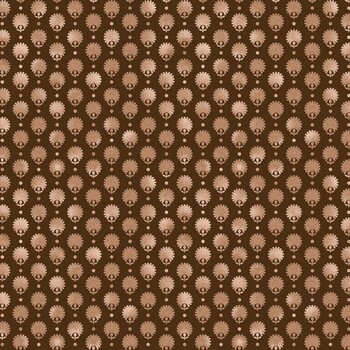 Madder Rose MAS11317-A Brown Polka Dot Floral by Maywood Studio
